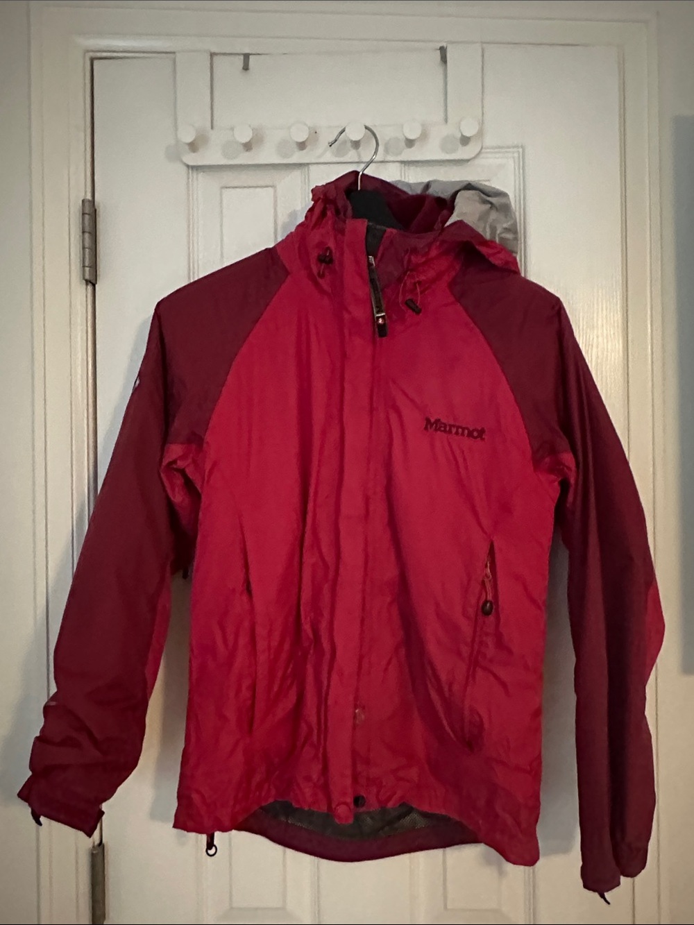 Marmot Rain  Jacket - Hooded Fleece Lining